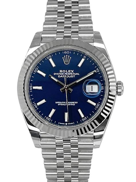 rolex datejust 41 jubilee used